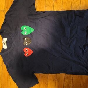 PLAY Comme des Garson women's shirt (authentic japanese brand) (M) (Free Y3 bag)